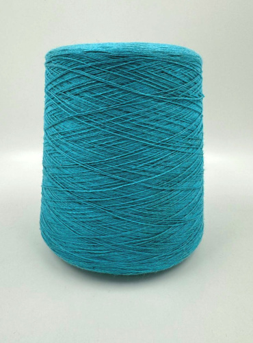 Пряжа  Green Silk, New Mill, кашемир, шелк, цвет ярко-бирюзовый